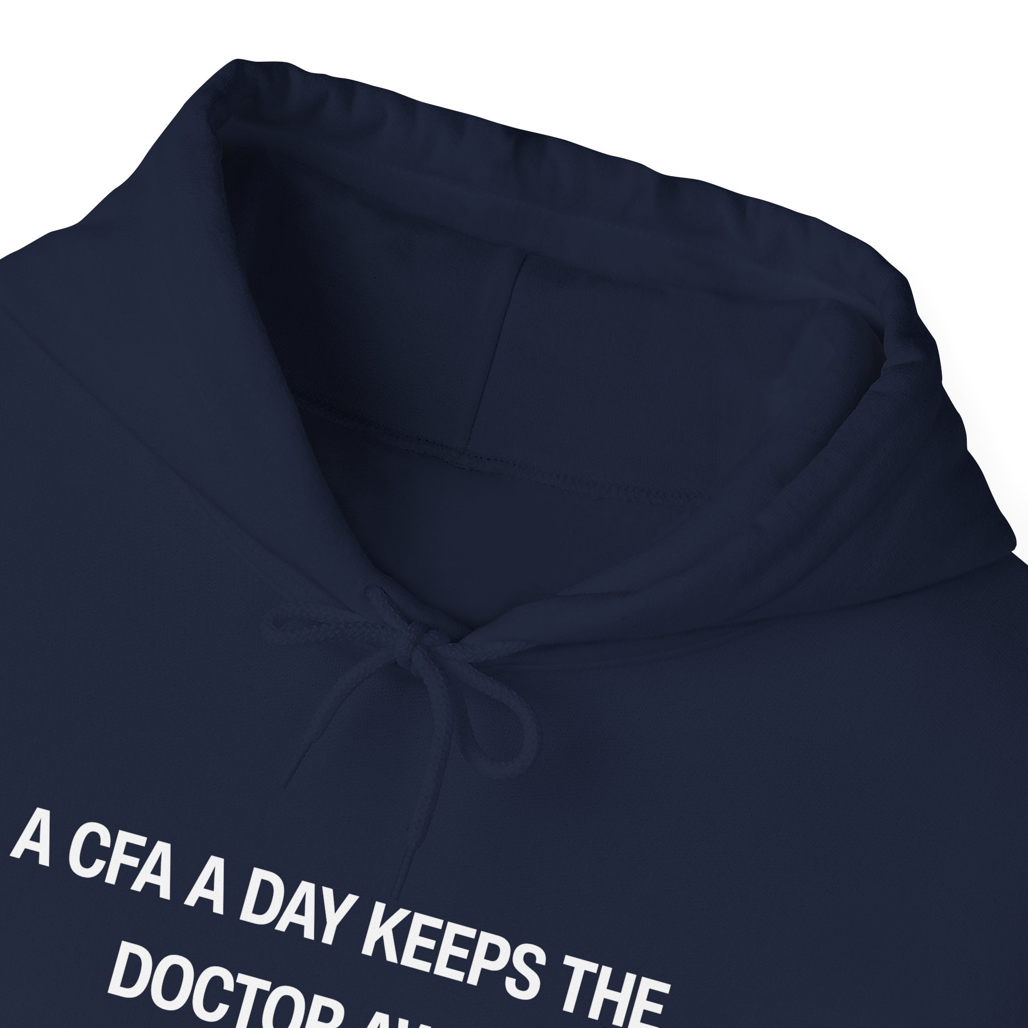 A CFA a Day Keeps the Doctor Away Unisex Heavy Blend™ Hooded Sweatshirt