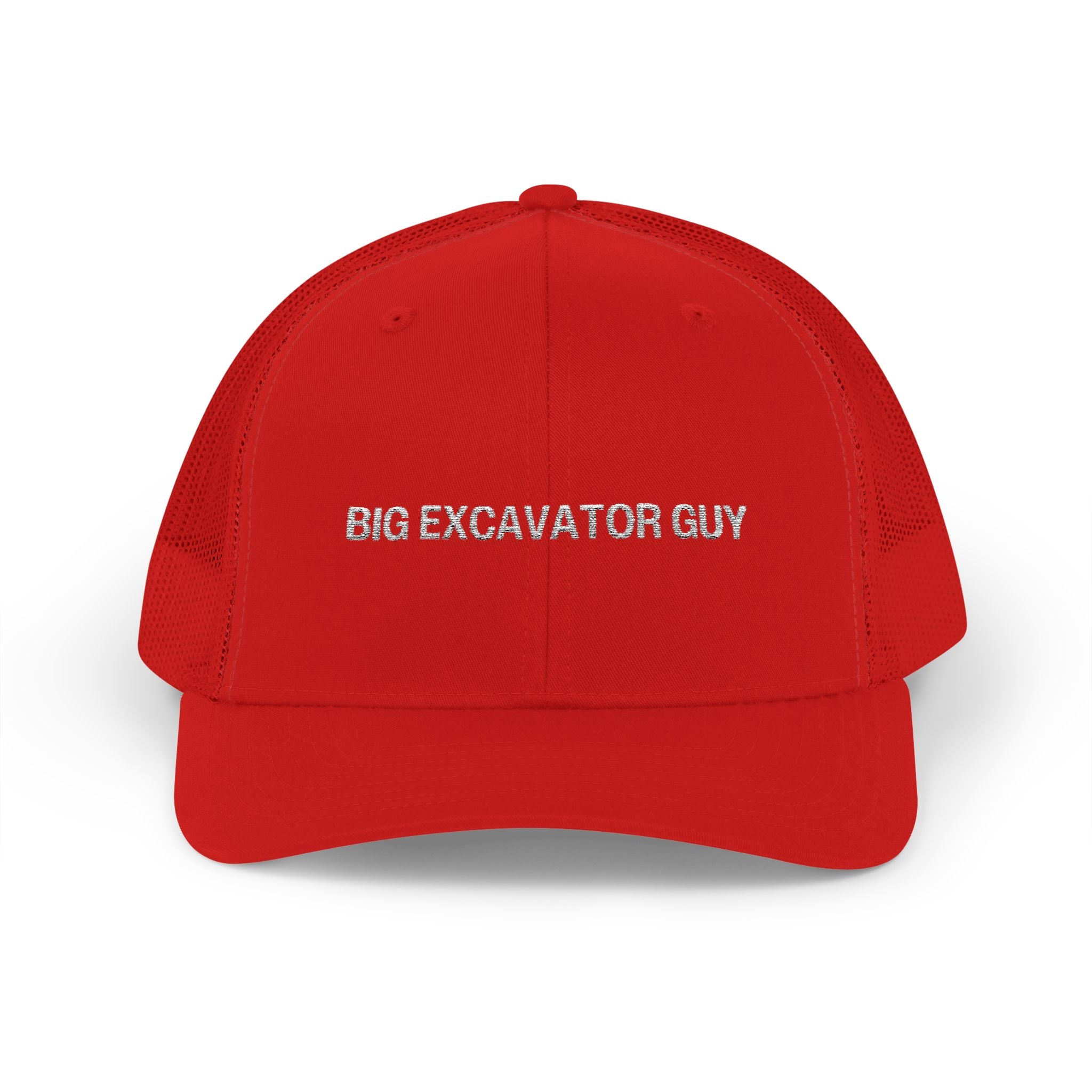 Big Excavator Guy Snapback Trucker Cap