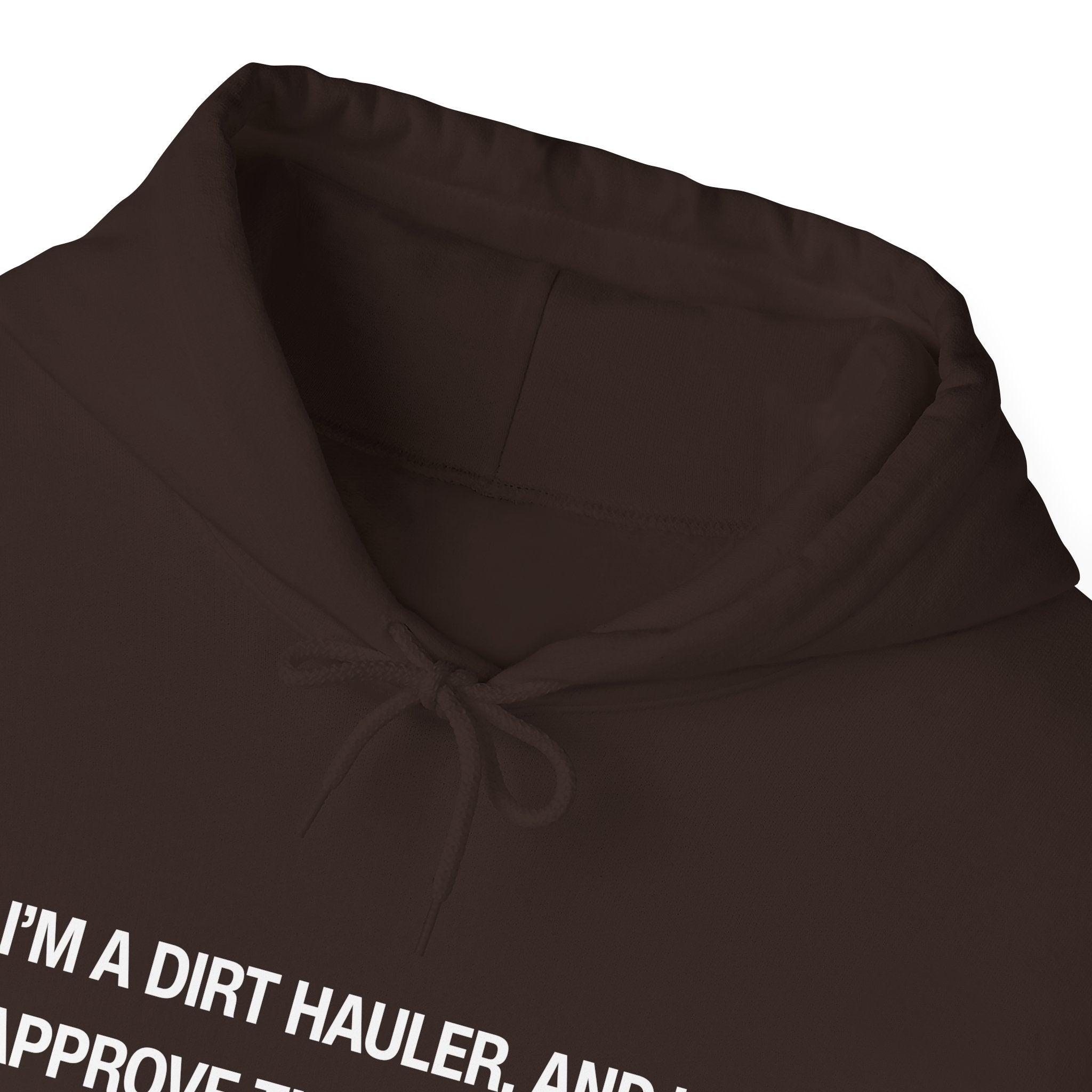 Dirt Hauler Construction Unisex Heavy Blend™ Hooded Sweatshirt
