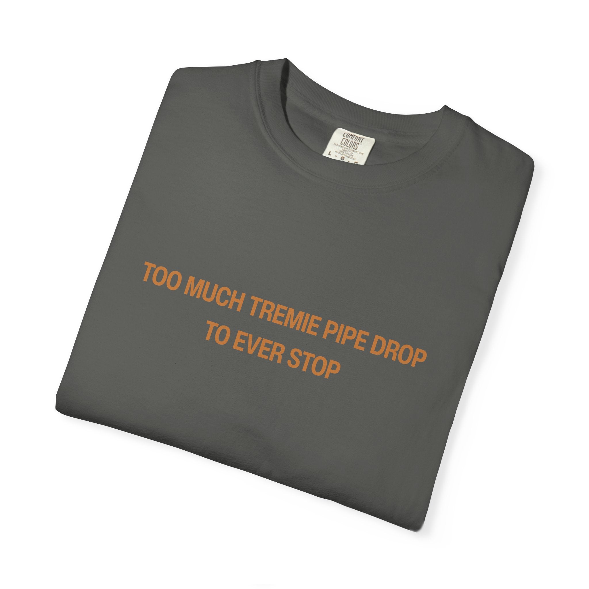 Too Much Tremie Pipe Drop to Ever Wanna Stop Unisex Garment-Dyed T-shirt