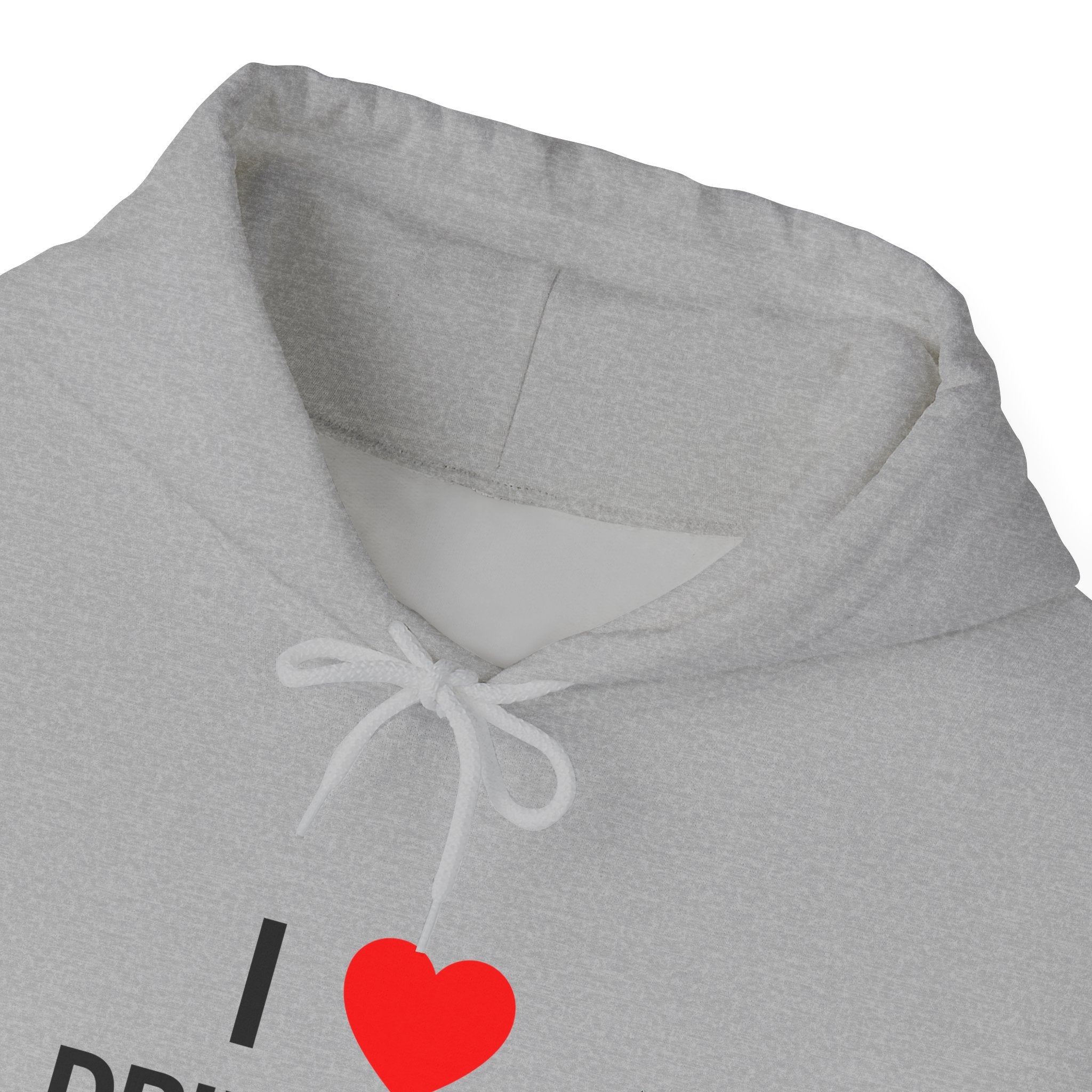 I Heart Drill Rigs Construction Funny Unisex Heavy Blend™ Hooded Sweatshirt