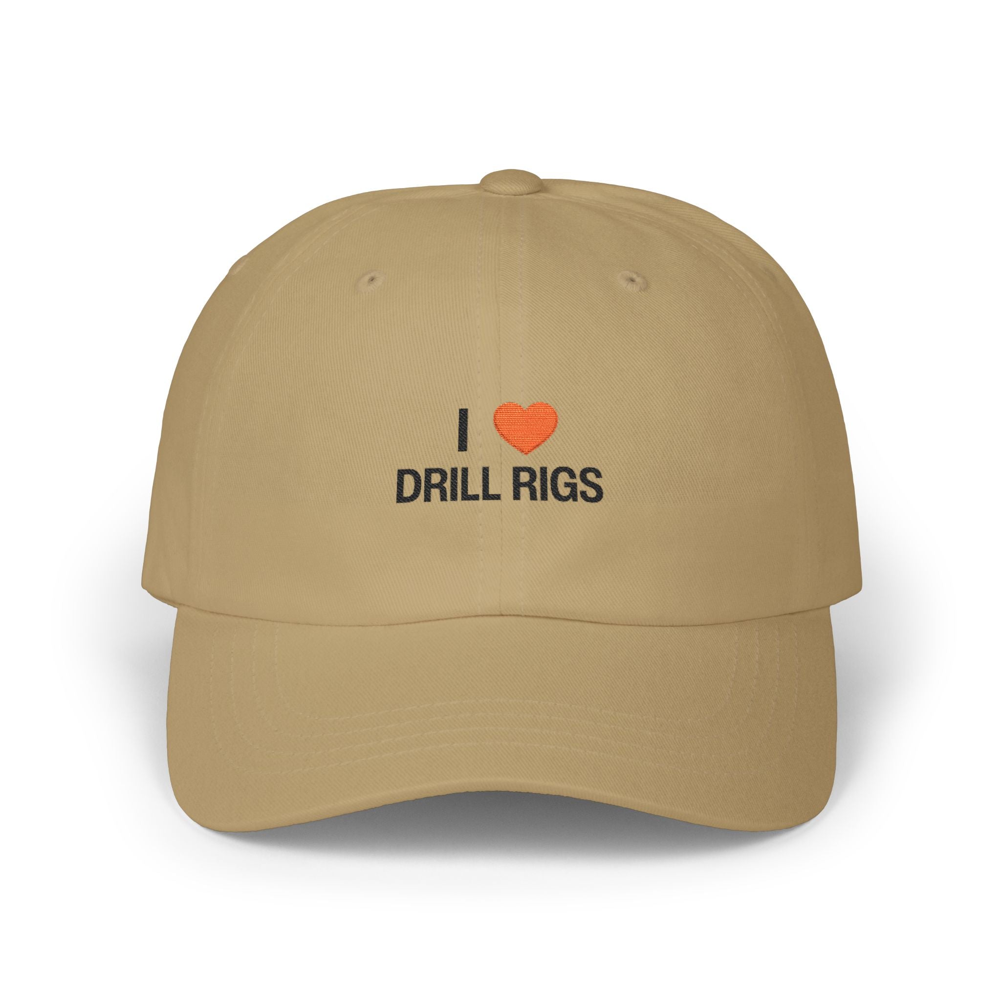 I Heart Drill Rigs Classic Dad Cap