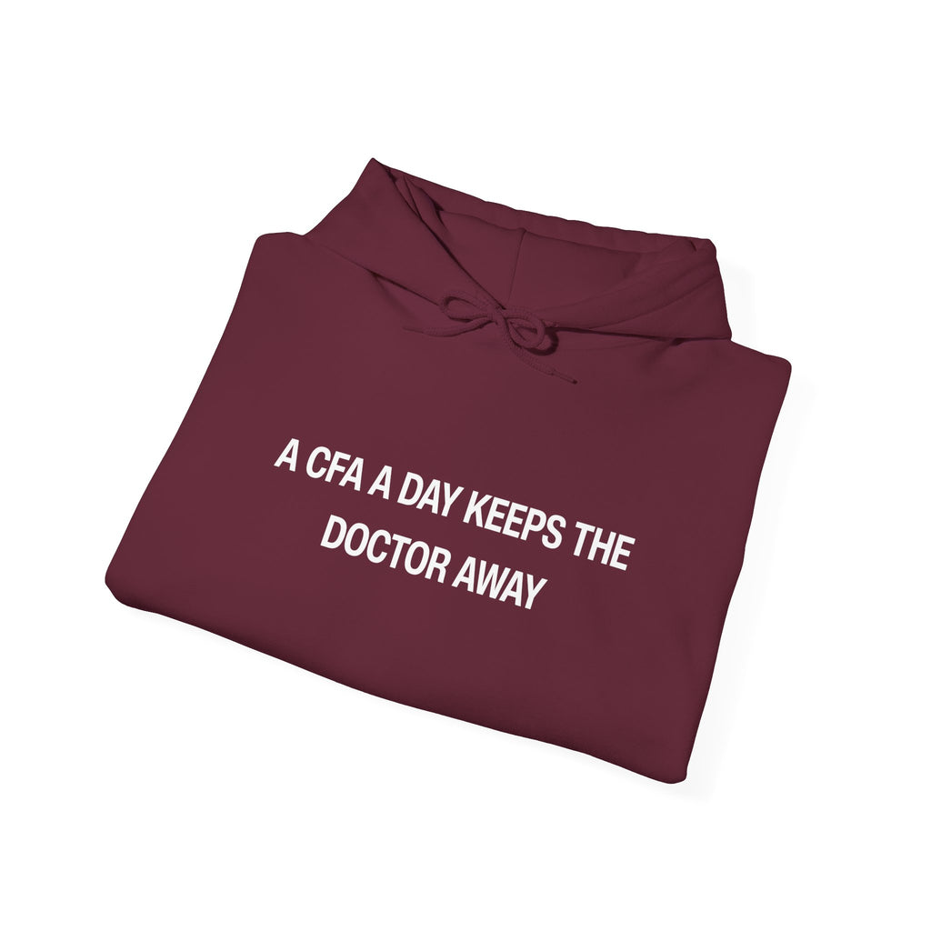 A CFA a Day Keeps the Doctor Away Unisex Heavy Blend™ Hooded Sweatshirt