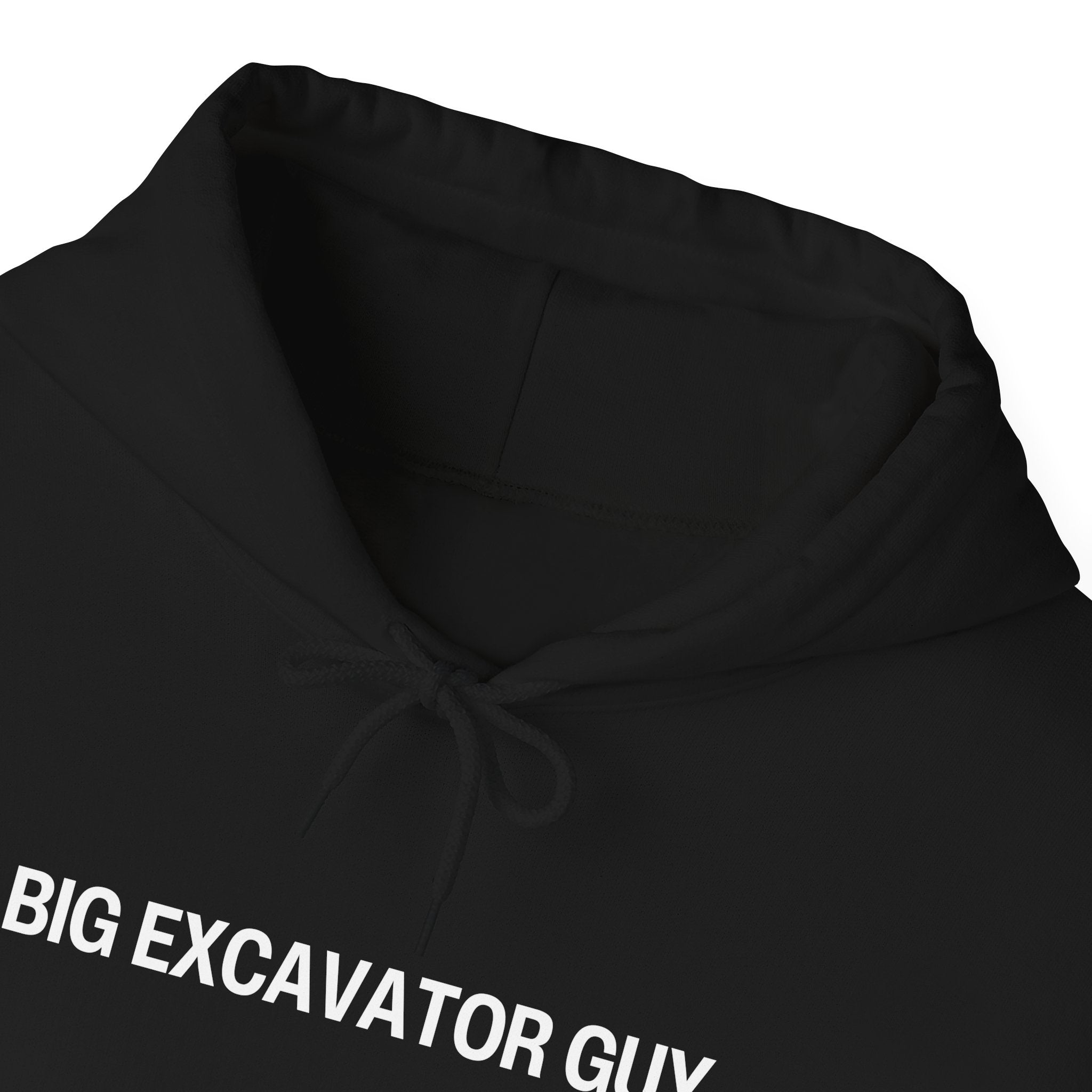 Big Excavator Guy Construction Funny Unisex Heavy Blend™ Hooded Sweatshirt