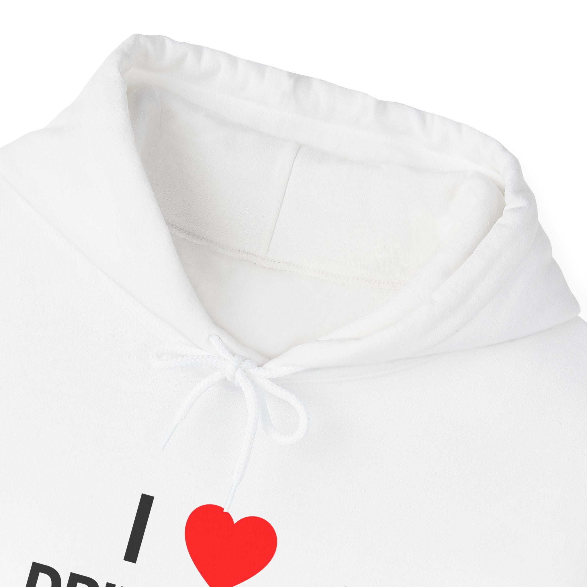 I Heart Drill Rigs Construction Funny Unisex Heavy Blend™ Hooded Sweatshirt