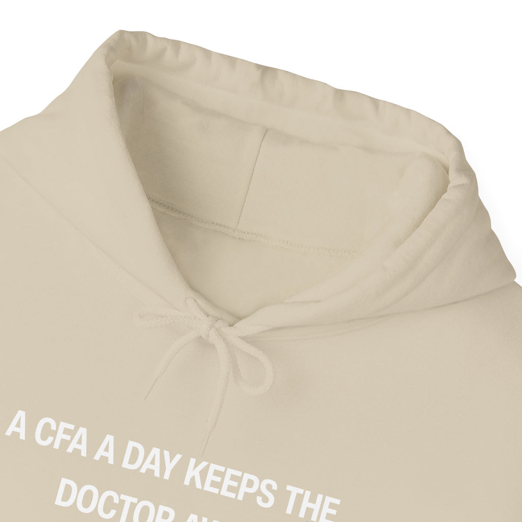 A CFA a Day Keeps the Doctor Away Unisex Heavy Blend™ Hooded Sweatshirt