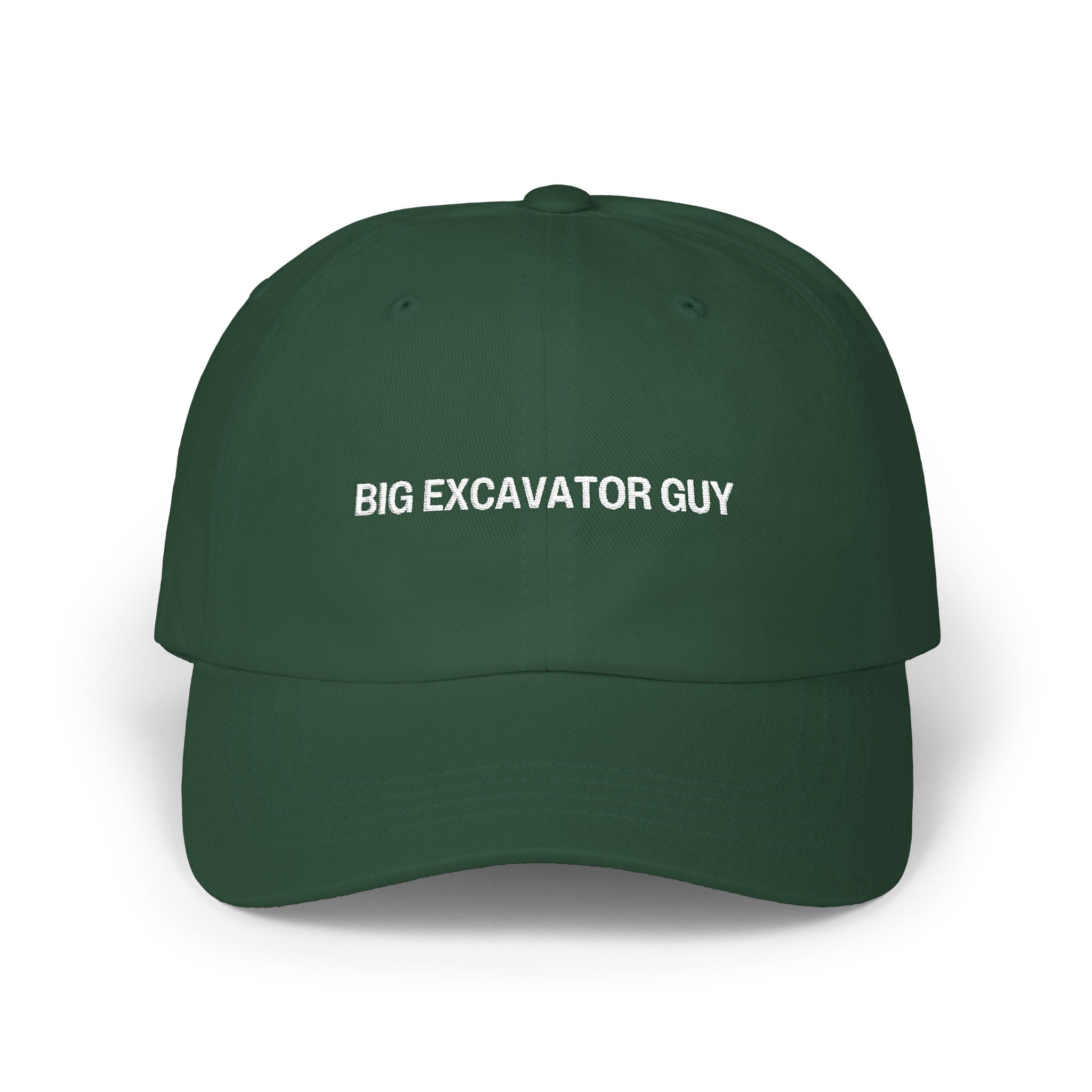 Big Excavator Guy Classic Dad Cap