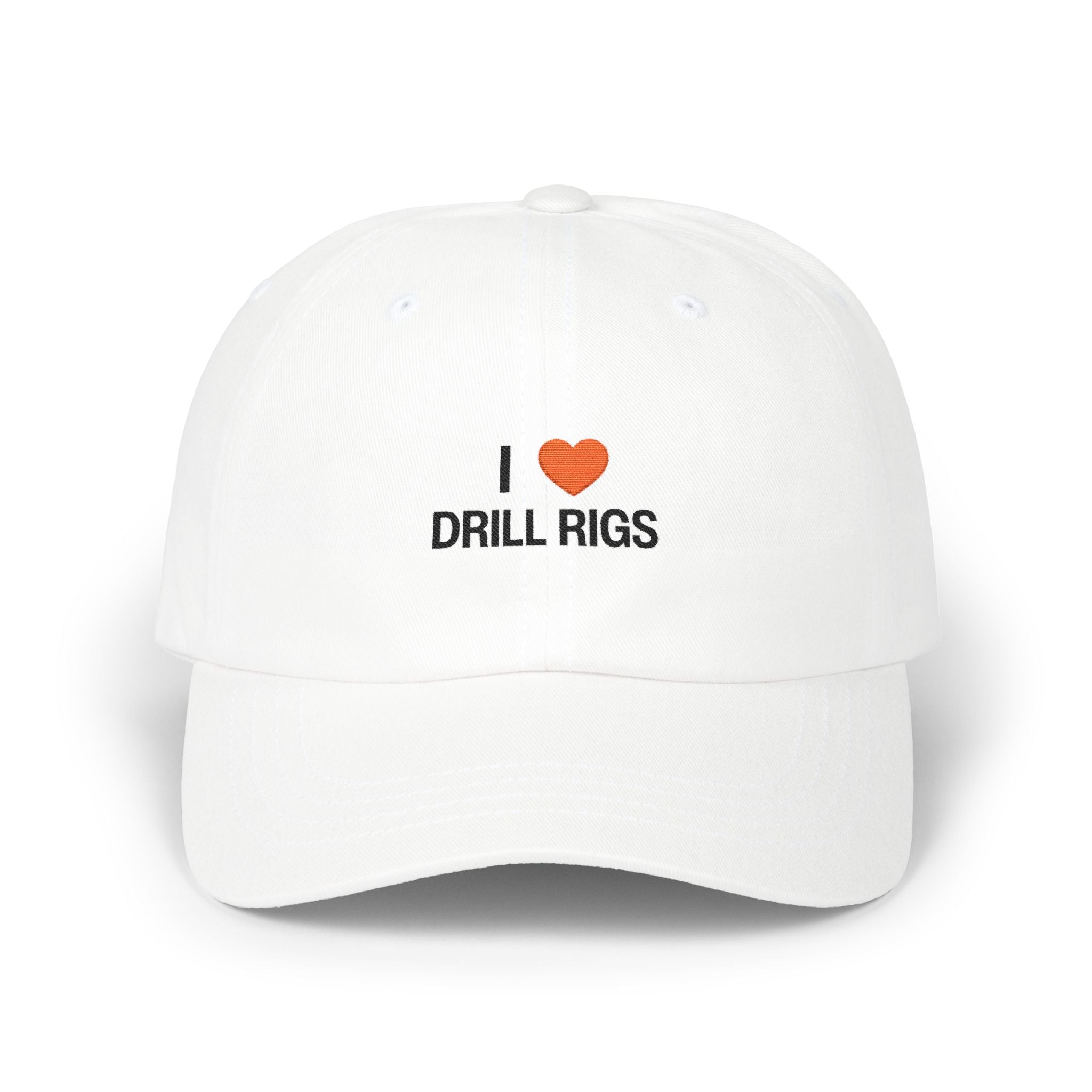 I Heart Drill Rigs Classic Dad Cap