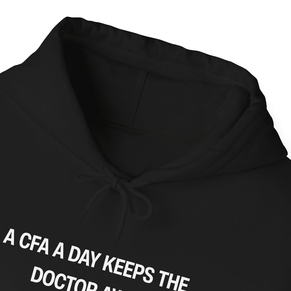 A CFA a Day Keeps the Doctor Away Unisex Heavy Blend™ Hooded Sweatshirt