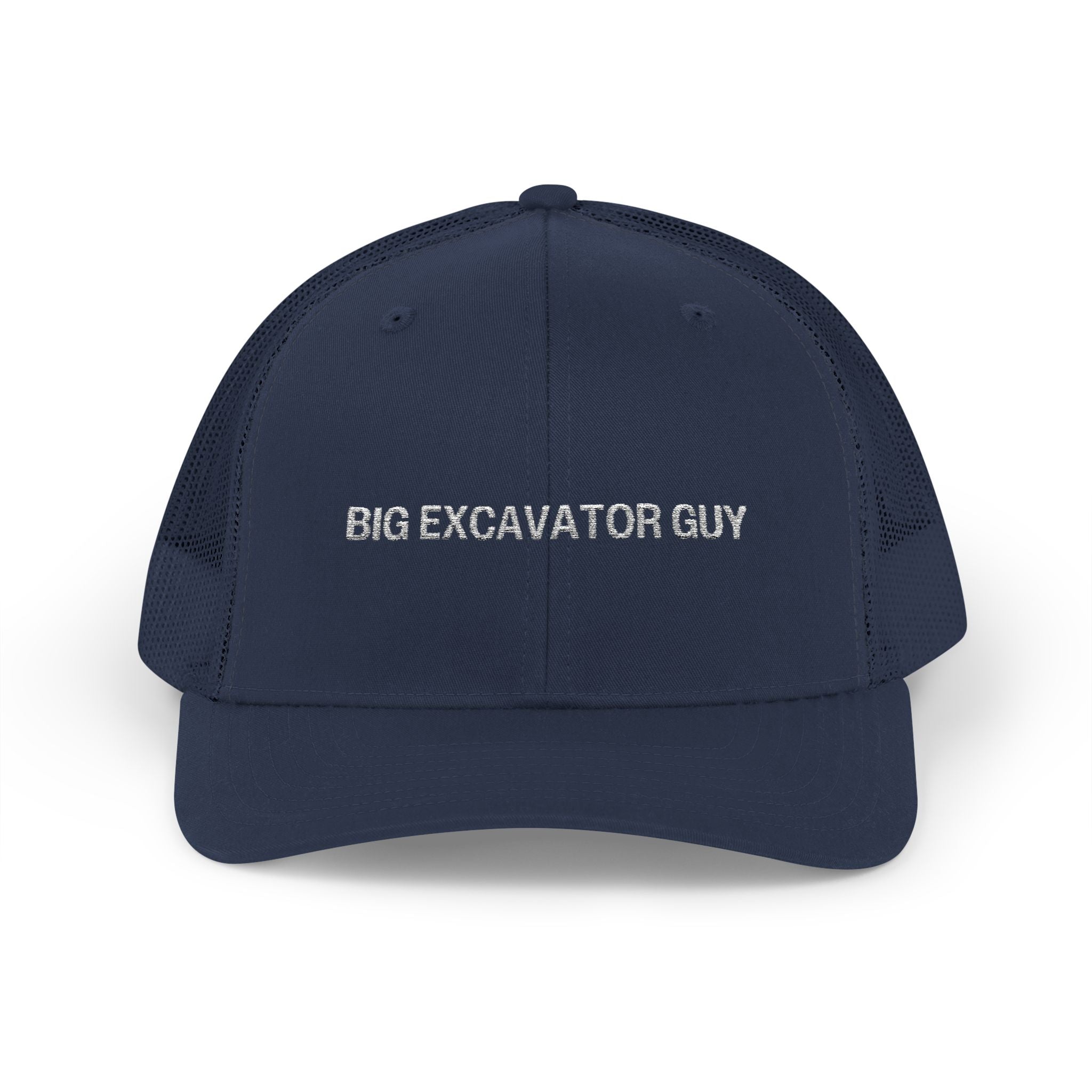 Big Excavator Guy Snapback Trucker Cap
