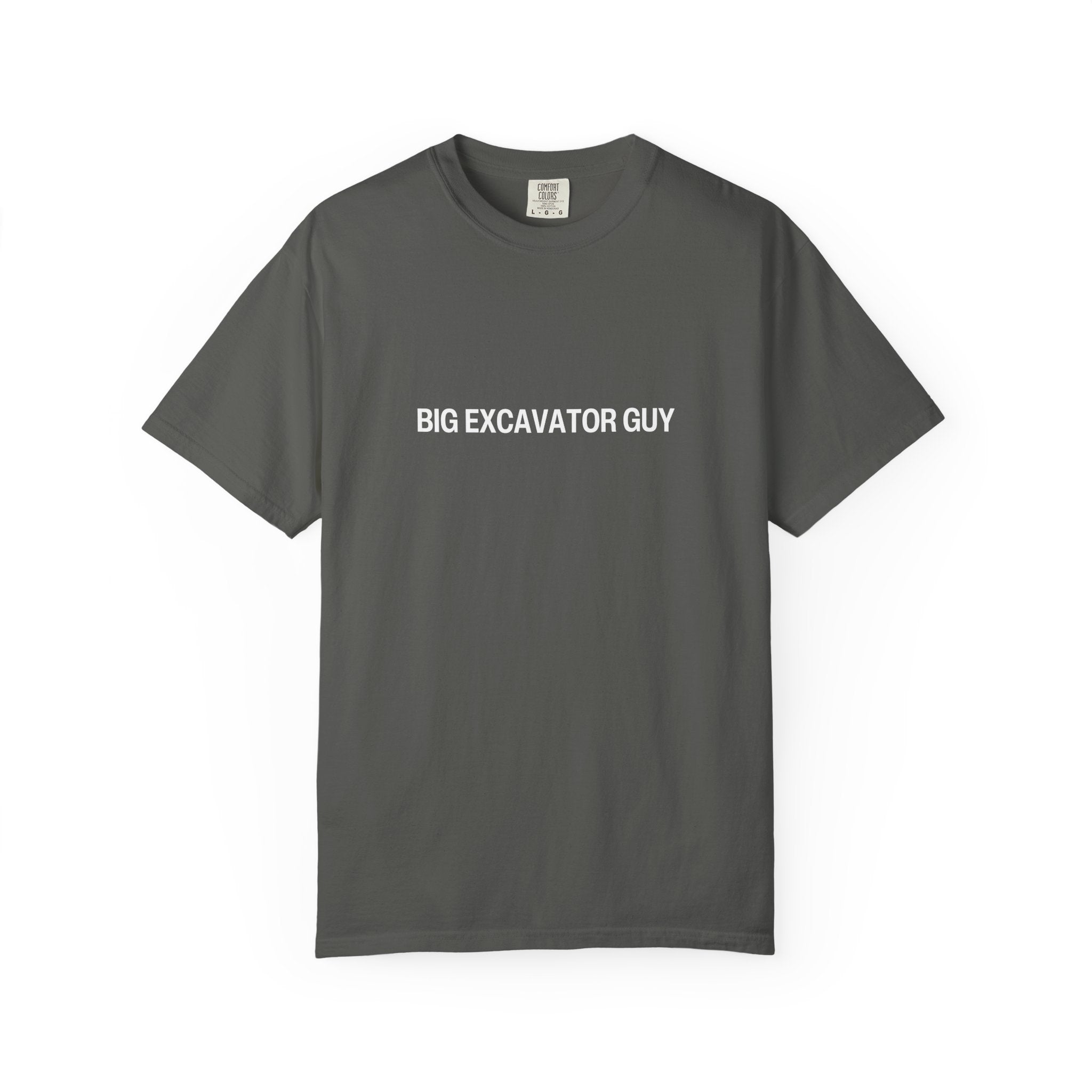 Big Excavator Guy Unisex Garment-Dyed T-shirt
