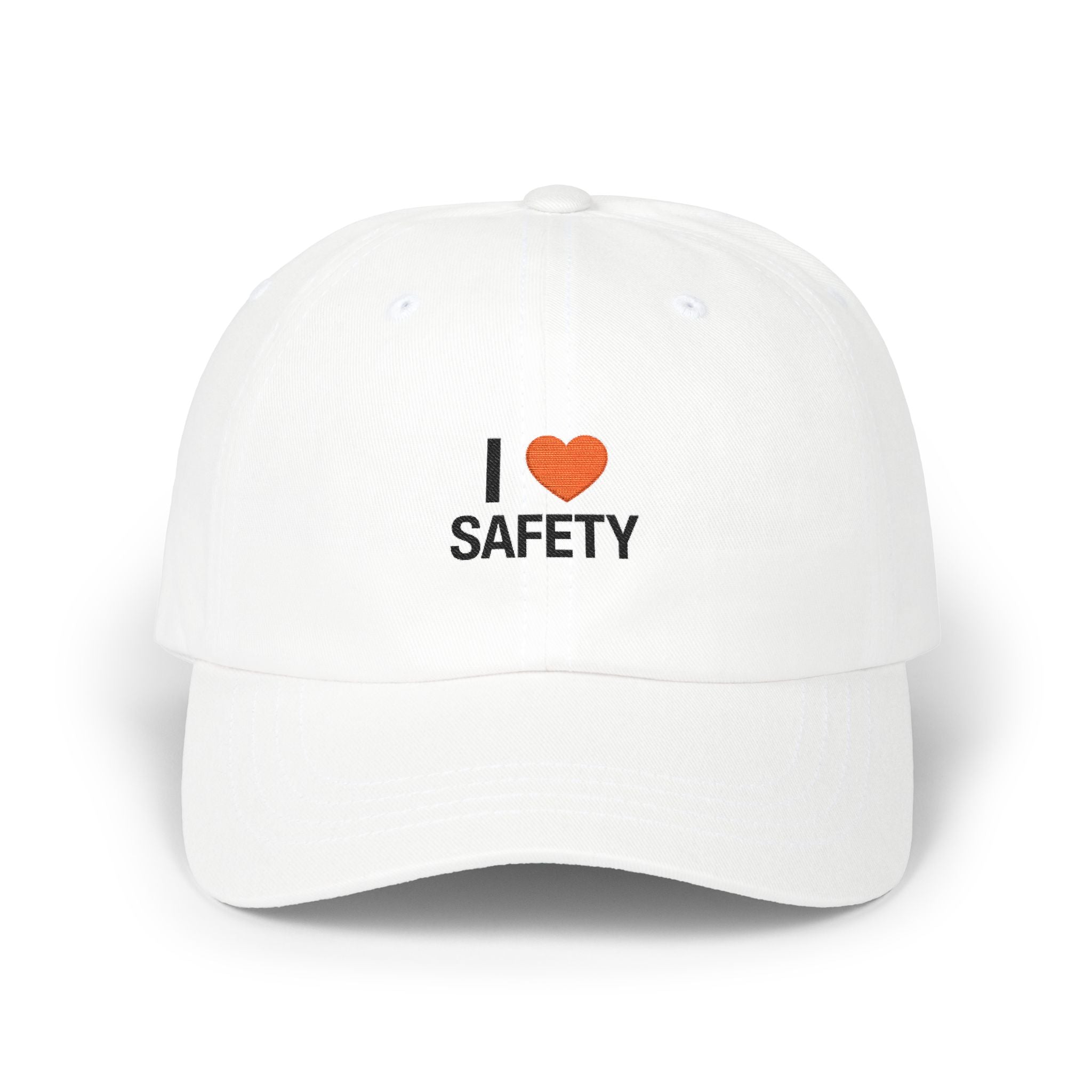 I Heart Safety Classic Dad Cap