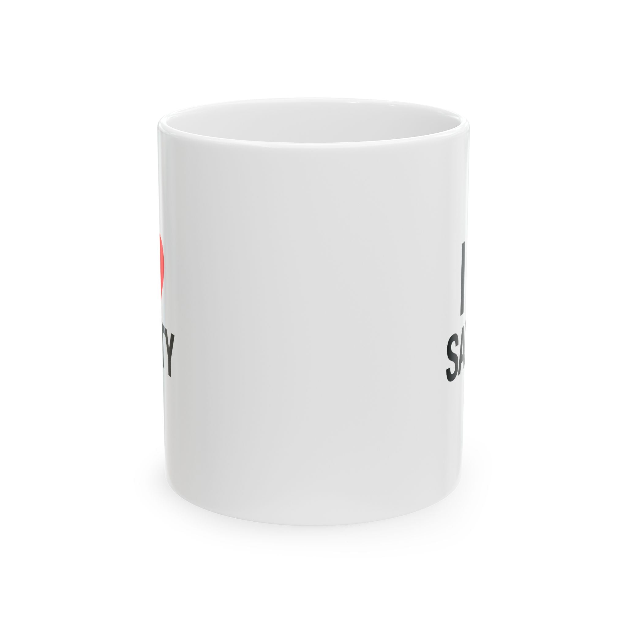 I Heart Safety Ceramic Mug, (11oz, 15oz)