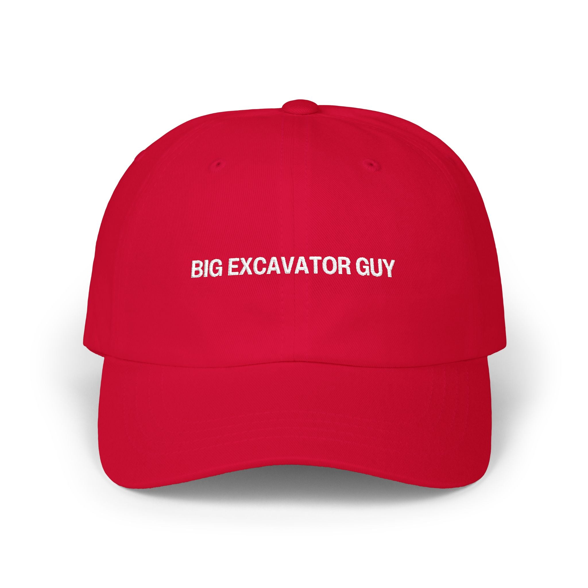 Big Excavator Guy Classic Dad Cap