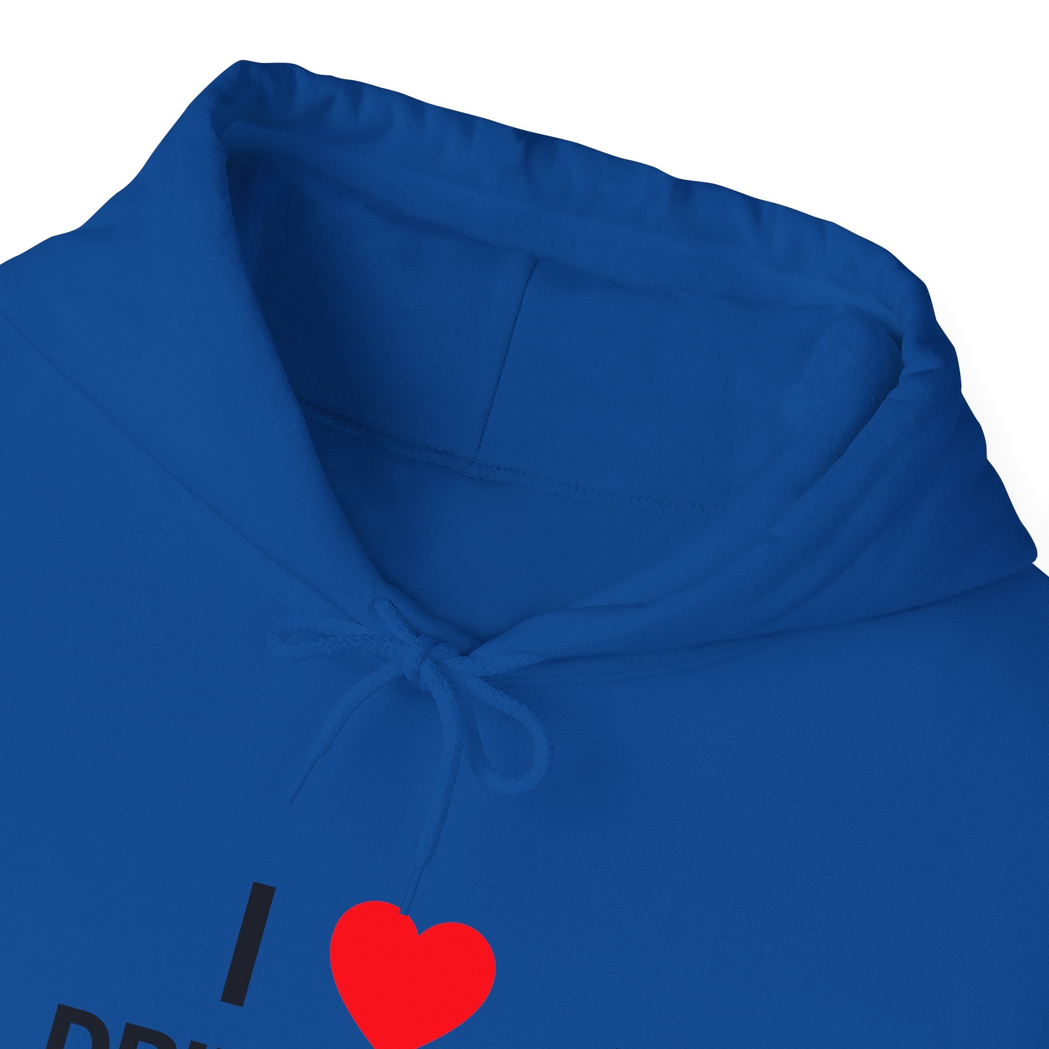 I Heart Drill Rigs Construction Funny Unisex Heavy Blend™ Hooded Sweatshirt