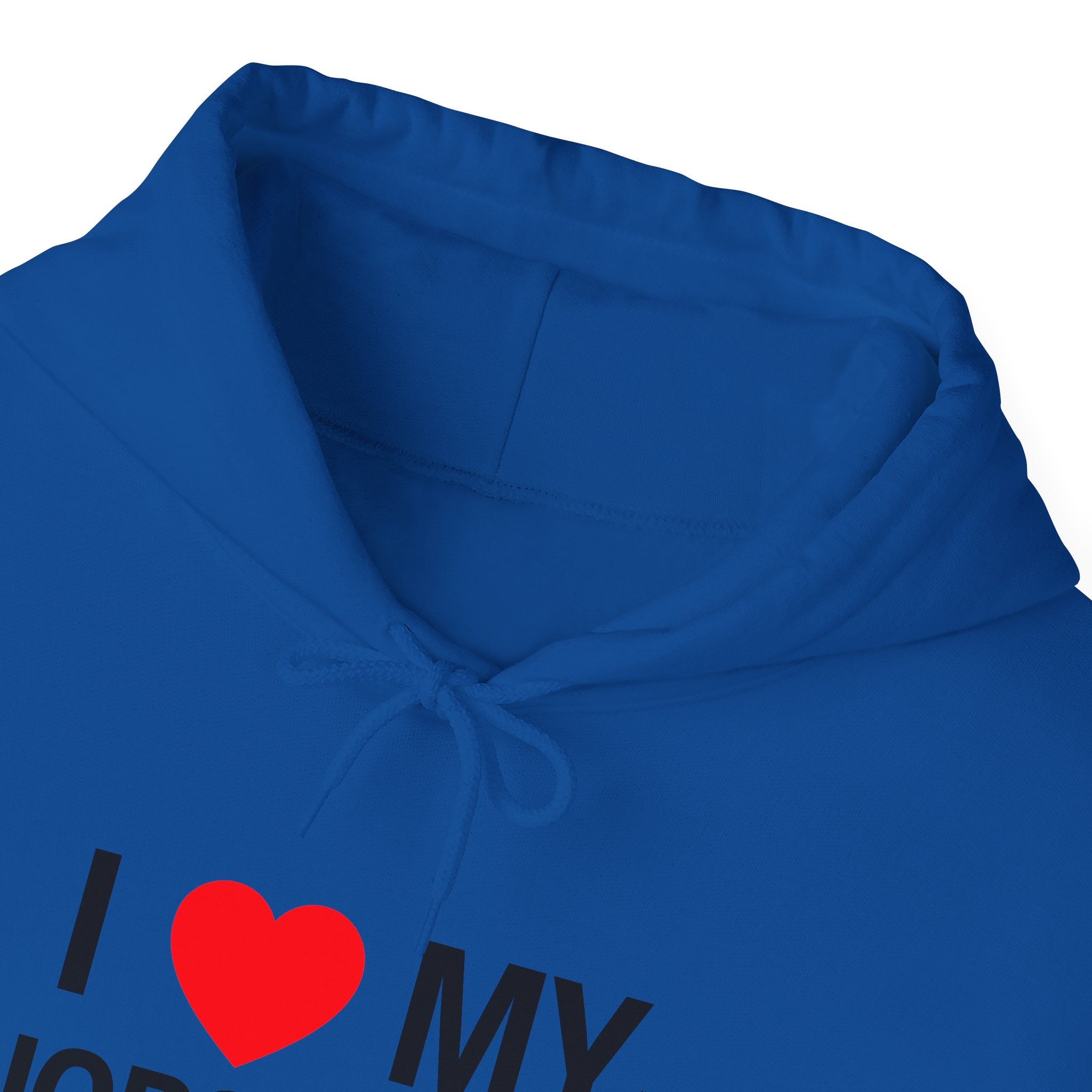 I Heart my Jobsite Bio Unisex Heavy Blend™ Hooded Sweatshirt
