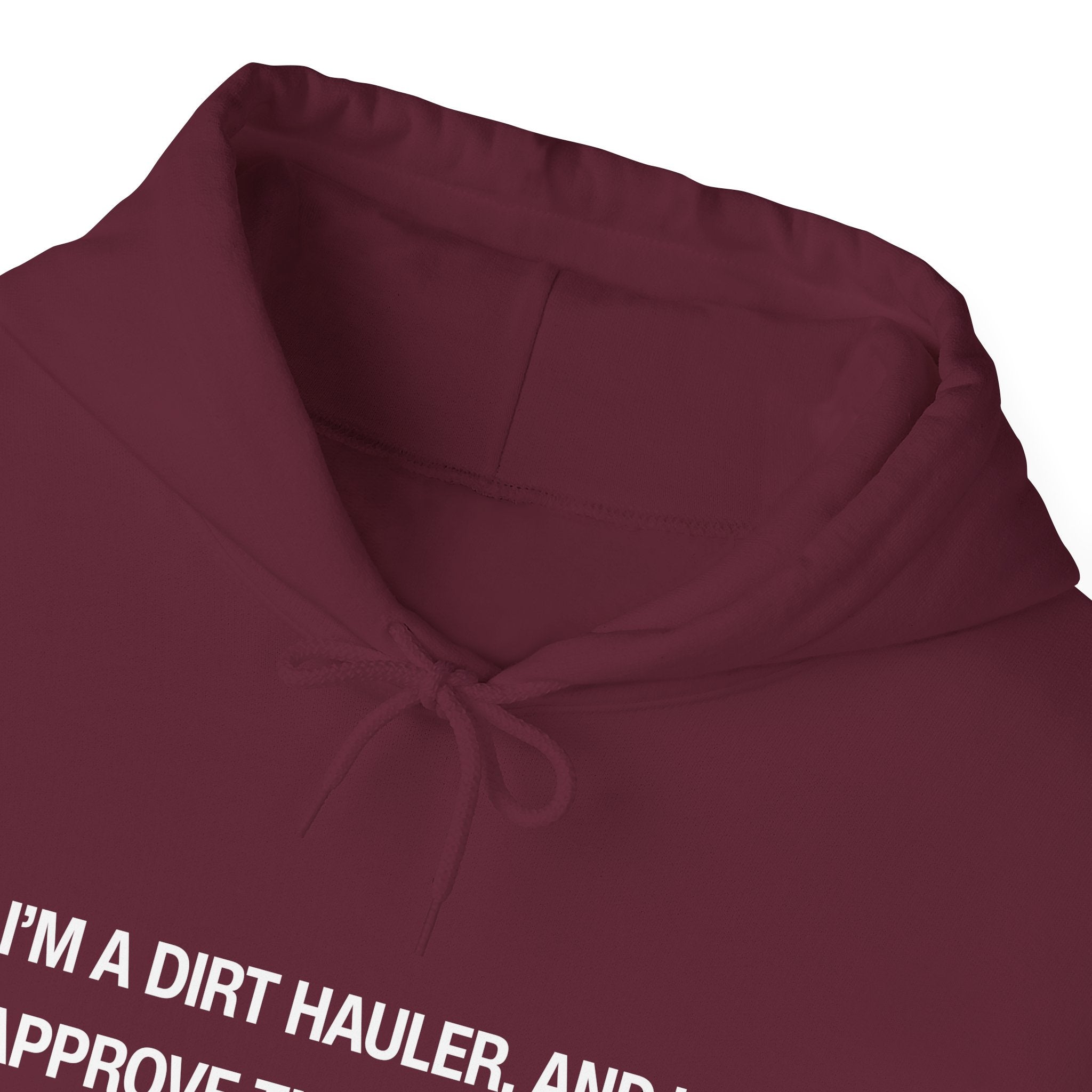 Dirt Hauler Construction Unisex Heavy Blend™ Hooded Sweatshirt
