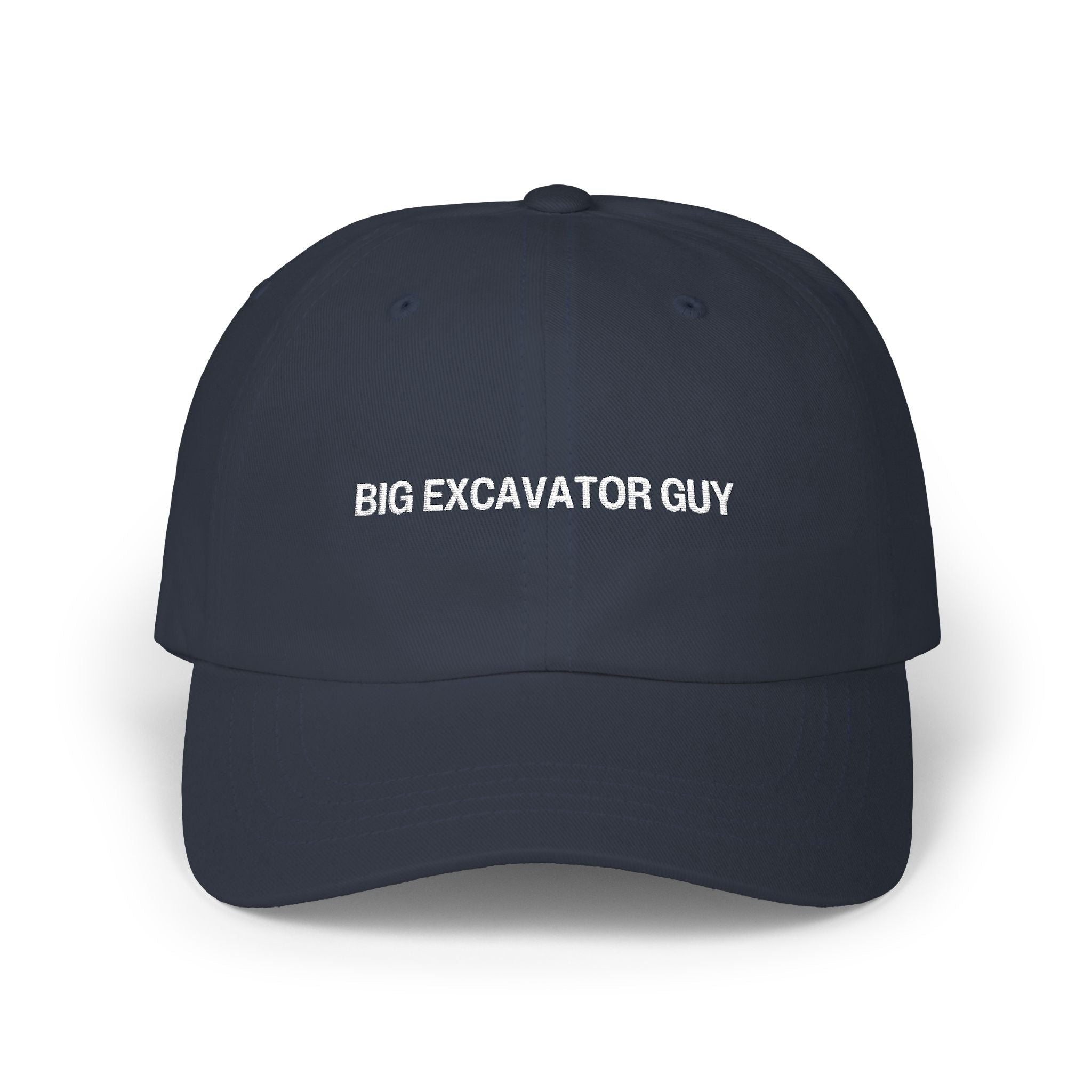 Big Excavator Guy Classic Dad Cap