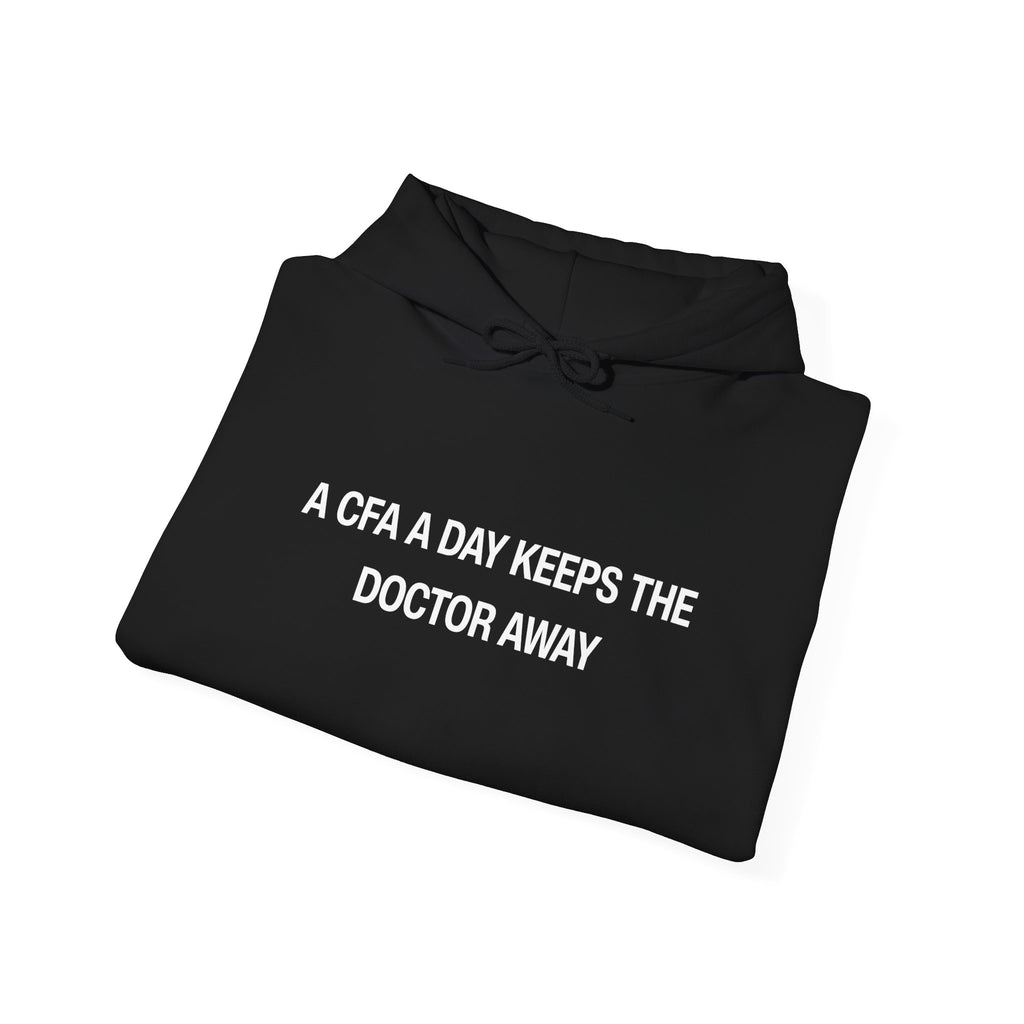 A CFA a Day Keeps the Doctor Away Unisex Heavy Blend™ Hooded Sweatshirt