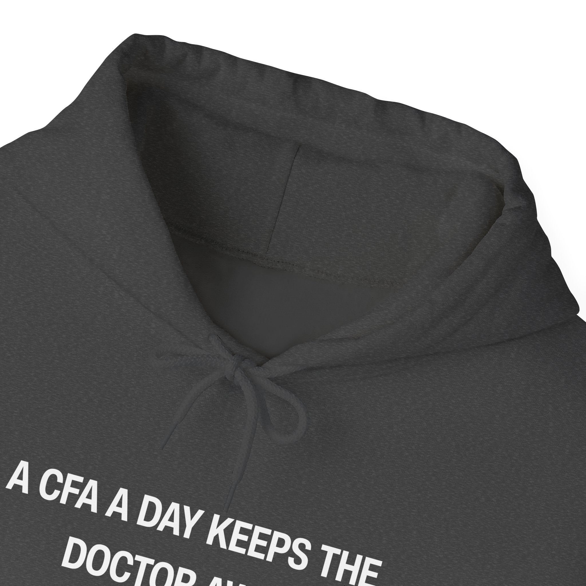 A CFA a Day Keeps the Doctor Away Unisex Heavy Blend™ Hooded Sweatshirt